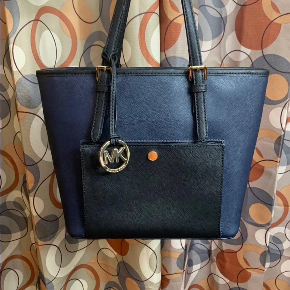 Navy Blue Tote
